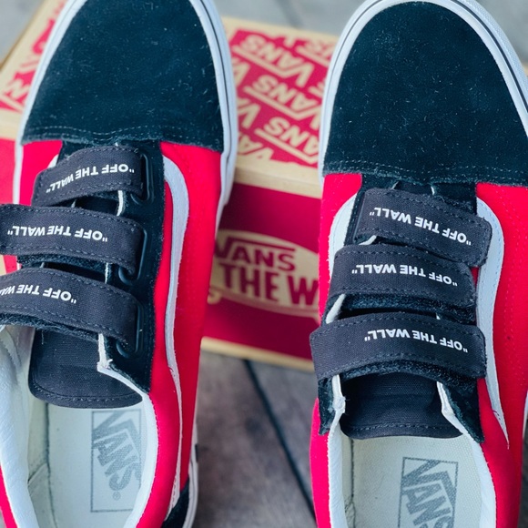 Vans Shoes Rare Vans Old Skool V Logo Pop Skate Shoes Poshmark